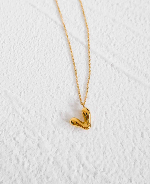 Lola Balloon Heart Pendant Necklace